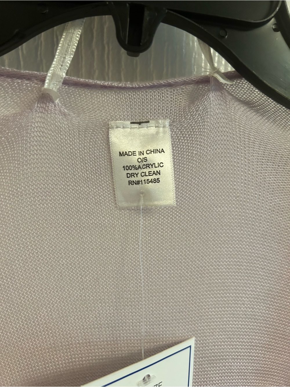 Kaari Blue Lavender Open-Front Cardigan - Picture 6 of 7